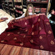 Regal Wine Soft Banarasi Silk Saree With Elegant Blouse Piece