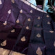 Luxuriant Purple Soft Banarasi Silk Saree With Enchanting Blouse Piece