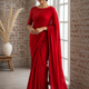 Elegant Rangoli Crush Saree with Stylish Sequence Blouse